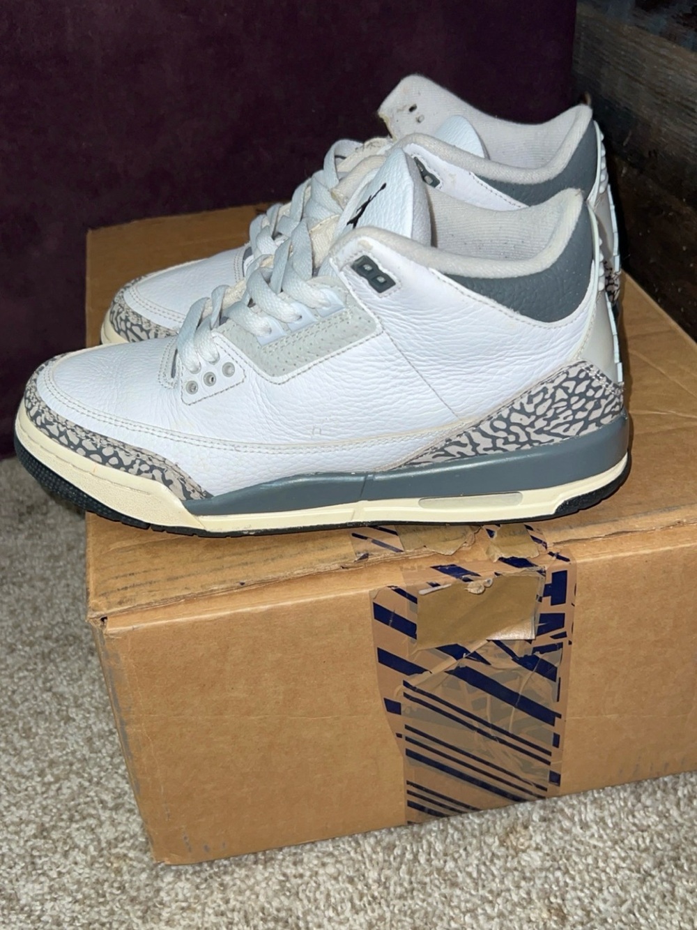 Air Jordan Retro 3 “Hide N’ Seek” Size 6.5